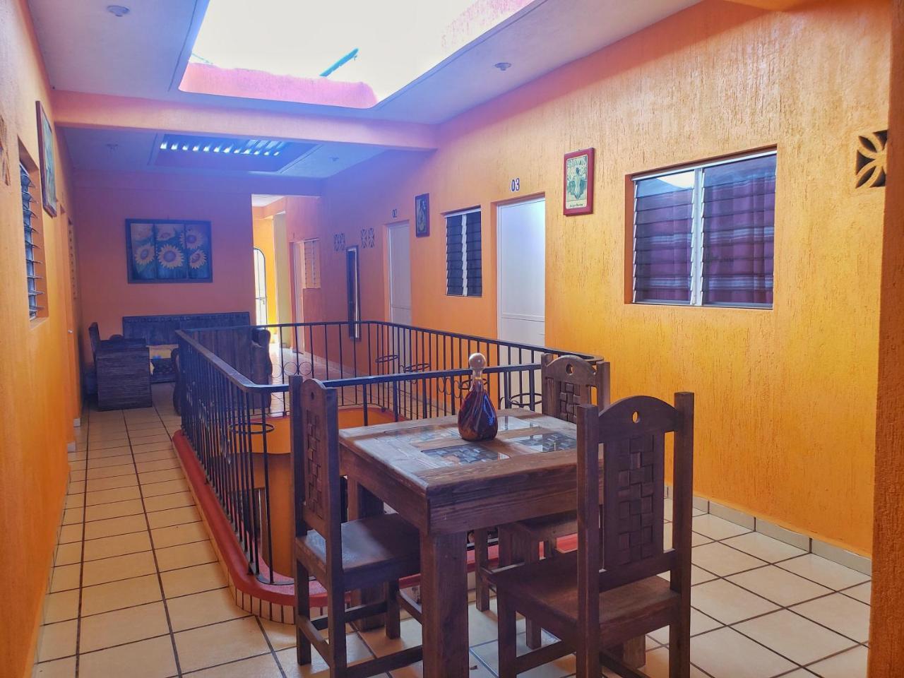 ホテル Casa De Huespedes Cielito Lindo サンタ・クルス・ウアトゥルコ エクステリア 写真